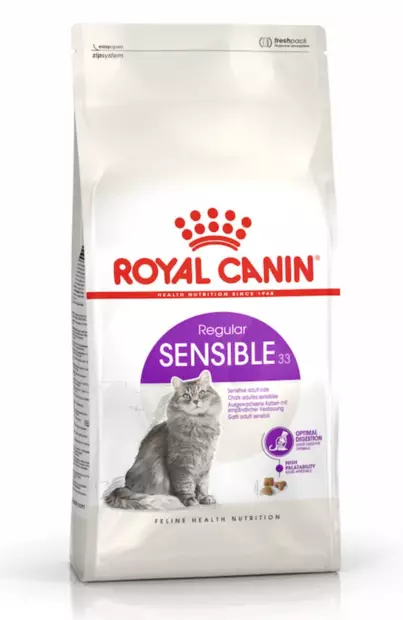 Royal Canin Sensible kissan kuivaruoka 2 kg PÄIVÄYS LÄHESTYY - Royal Canin kuivaruoat kissalle - 5560 - 1