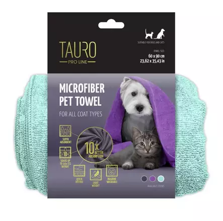 Tauro Mikrokuitupyyhe 60 x 90 cm minttu - Pyyhkeet ja kylpytakit - 5740 - 1