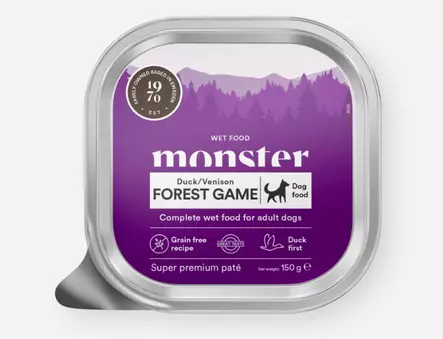 Monster Dog Adult Forest Game Pate 150g - Monster - 6270 - 1