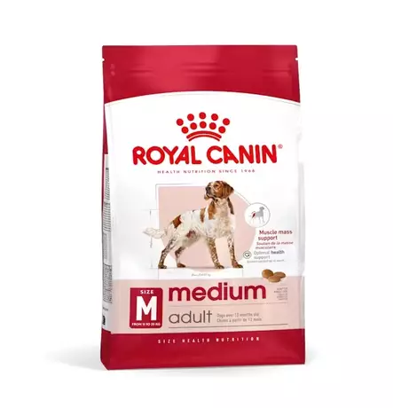 Royal Canin Medium Adult koiran kuivaruoka 12 kg PÄIVÄYS LÄHESTYY - Royal Canin kuivaruoat koiralle - 5550 - 1