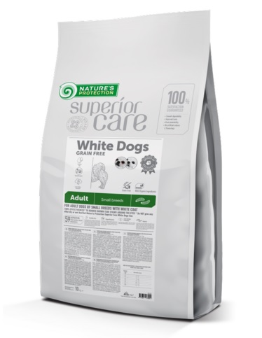 Superior Care WHITE Hyönteinen Adult Small 1,5 kg - Nature's Protection - 4791 - 1