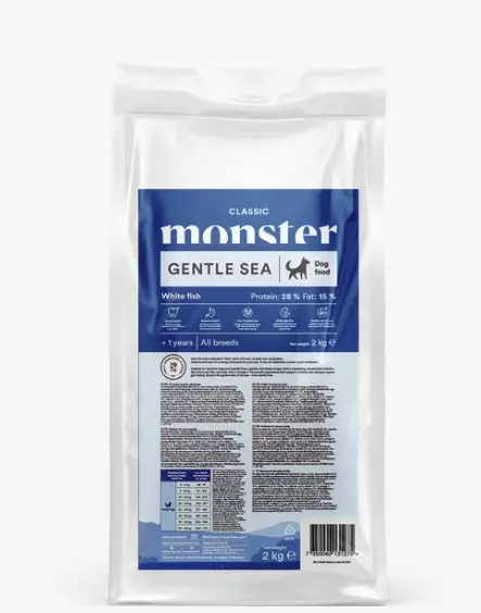 Monster Dog Classic Gentle Sea 2 kg - Monster kuivaruoat koiralle - 6351 - 1