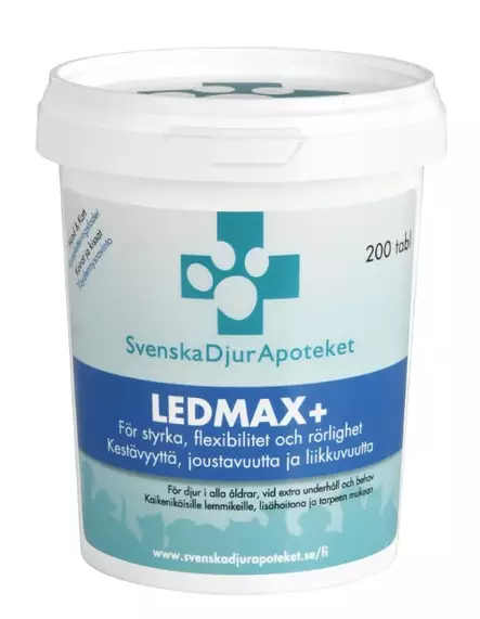 Svenska DjurApoteket LedMax+ 200 tablettia - Vitamiinilisät koiralle - 5752 - 1