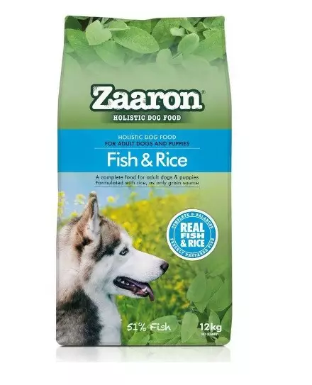 Zaaron Holistic Fish & Rice 2 kg PÄIVÄYS LÄHESTYY - Zaaron kuivaruoat koiralle - 5694 - 1