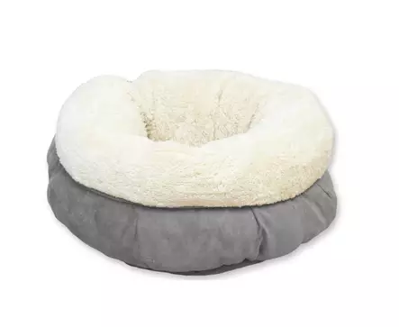 AFP Lambswool Donut Bed harmaa - Koiran pedit ja alustat - 5575 - 1