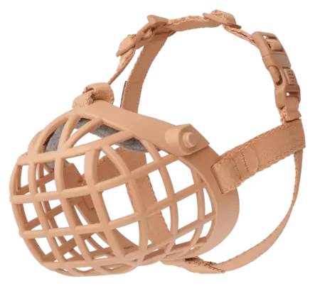 Baskerville Wide Fit kuonokoppa koko 1 - Muoviset kuonokopat koiralle - 5565 - 1