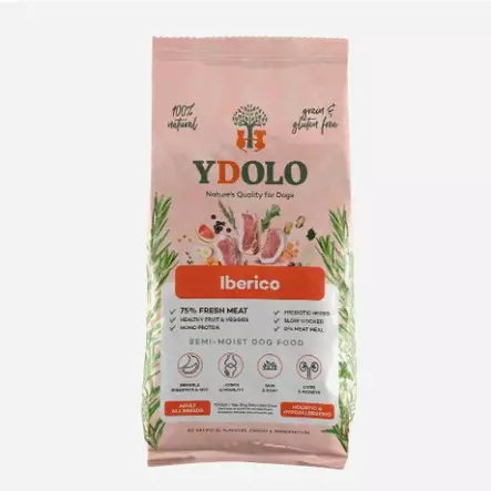 YDOLO Healthy & Pure Iberico puolikostea koiranruoka 2,5 kg - Koulutusherkut - 6246 - 1