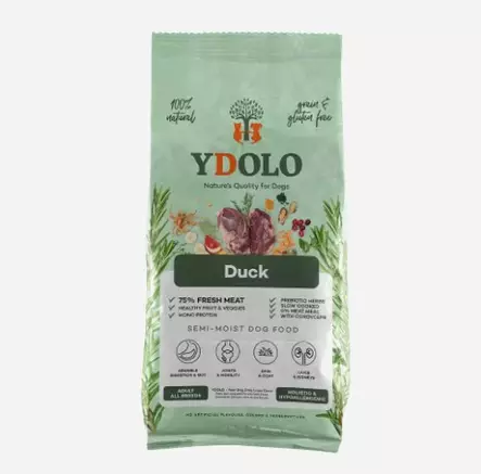 YDOLO Healthy & Pure Duck puolikostea koiranruoka 2,5 kg - Koulutusherkut - 6247 - 1