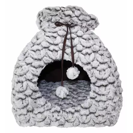 Ozami Cat Igloo Alicia harmaa - Kissan pedit - 5627 - 1