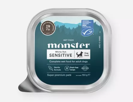 Monster Dog Adult Sensitive Fish Pate 150 g - Monster - 6269 - 1