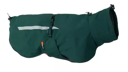 Non Stop Fjord LINED sadetakki tumma sinivihreä koko 27 - Koiran takit - 2949 - 1